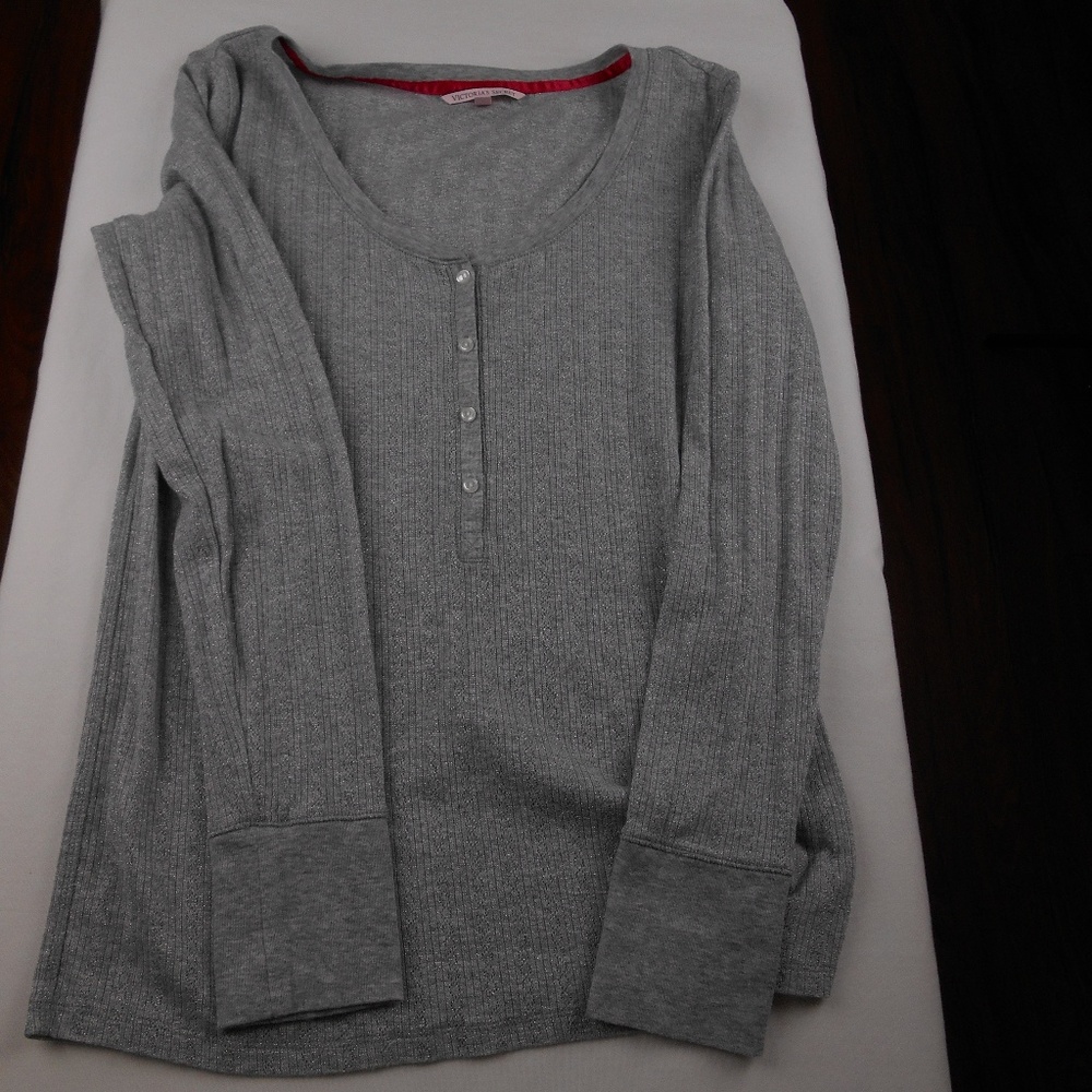 Victoria's Secret Grey Top